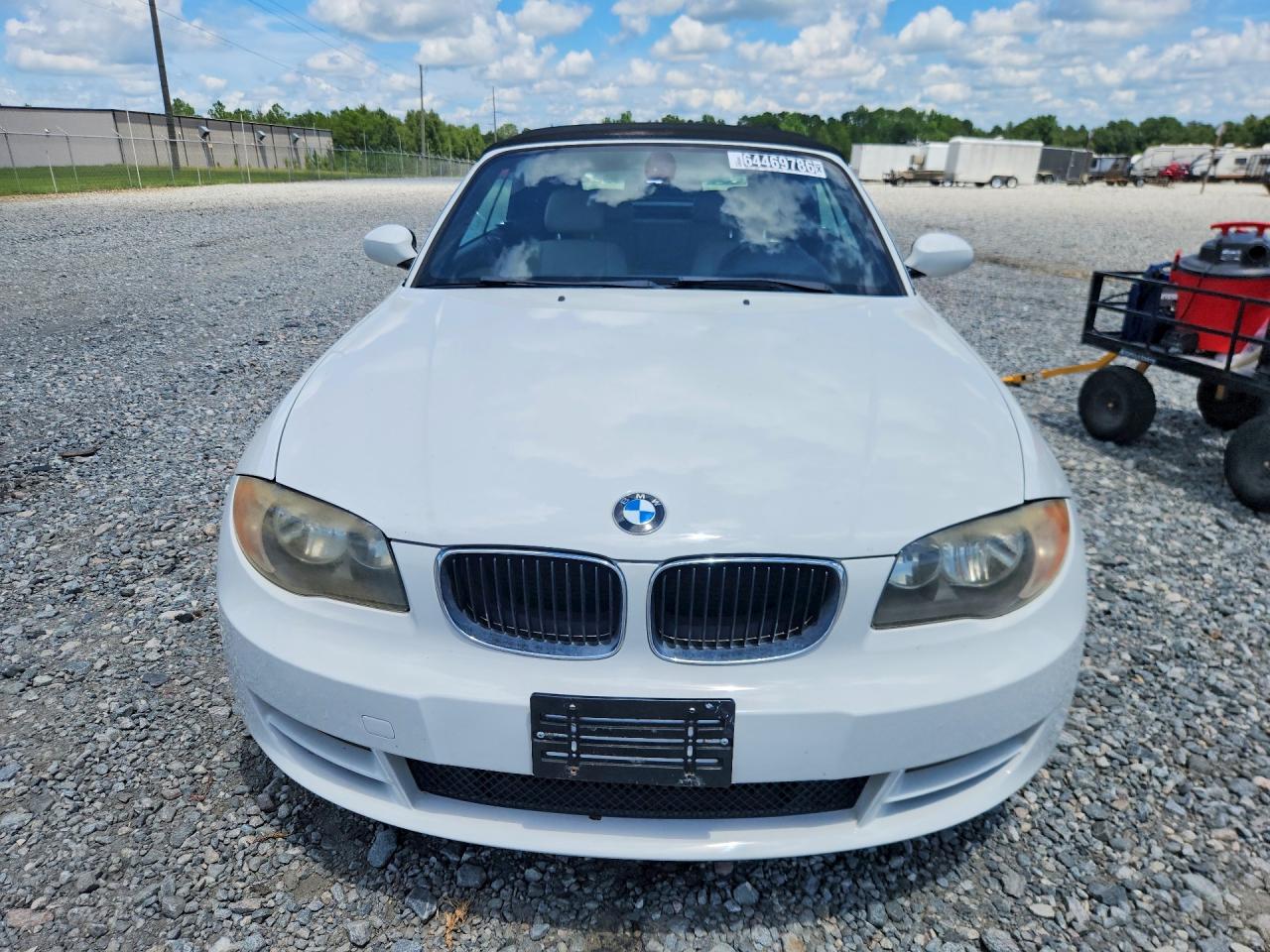 2009 Bmw 128 I Белый vin: WBAUL73559VJ75530