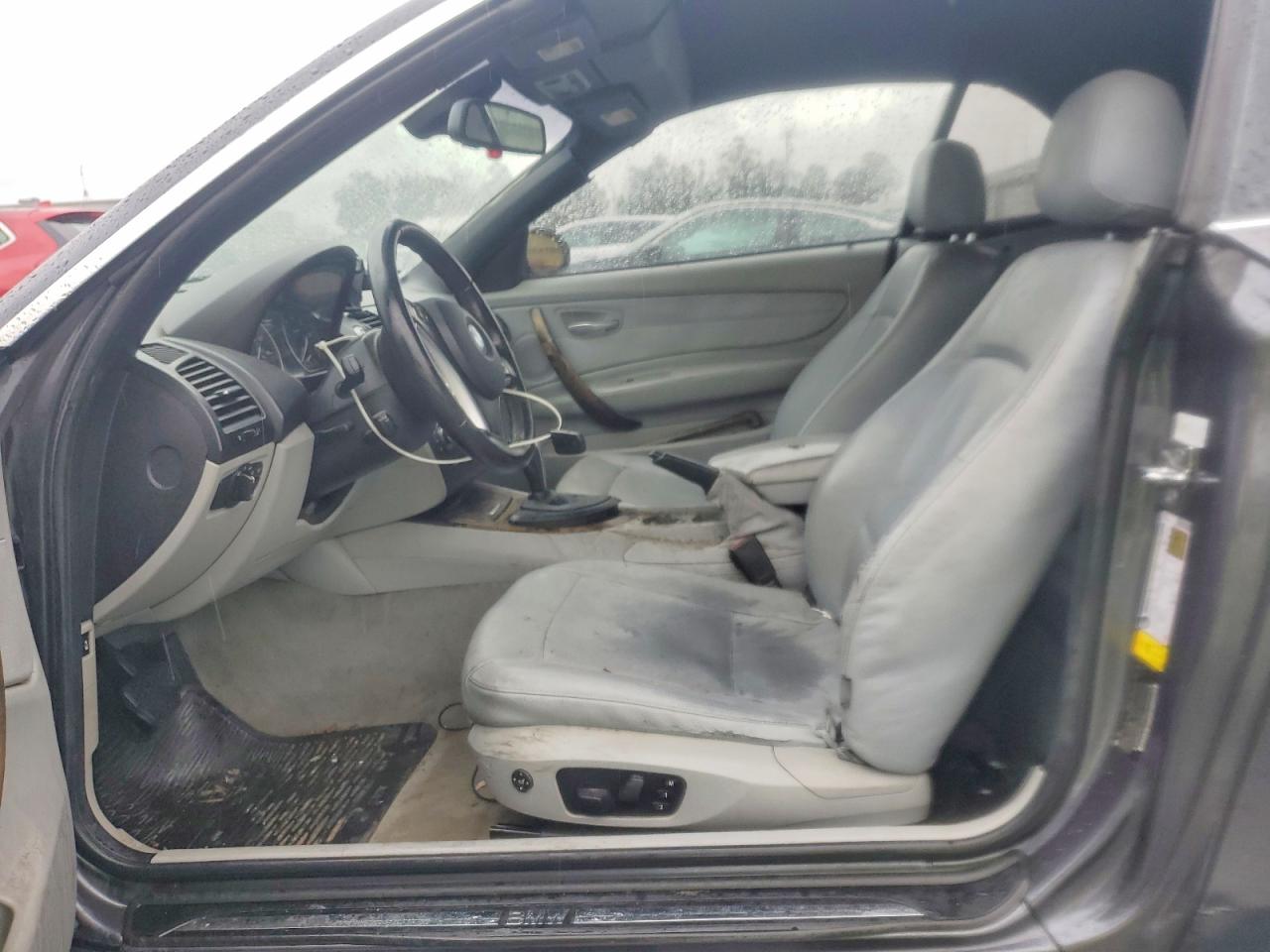 2008 Bmw 128 I Charcoal vin: WBAUL73568VE89995