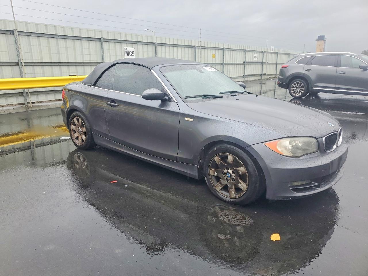 2008 Bmw 128 I Charcoal vin: WBAUL73568VE89995
