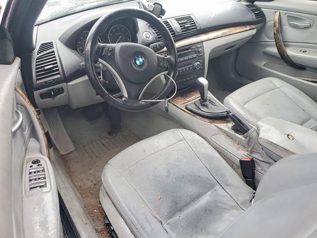 2008 Bmw 128 I Charcoal vin: WBAUL73568VE89995