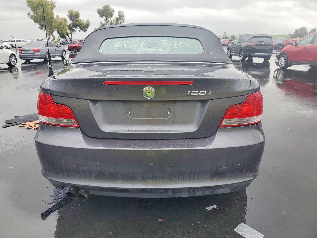 2008 Bmw 128 I Charcoal vin: WBAUL73568VE89995
