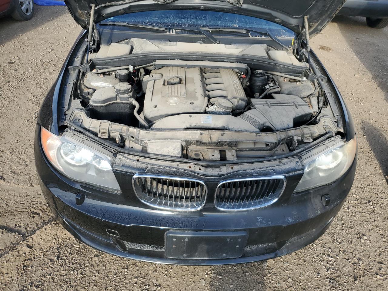 2009 Bmw 128 I Black vin: WBAUL73569VJ74922
