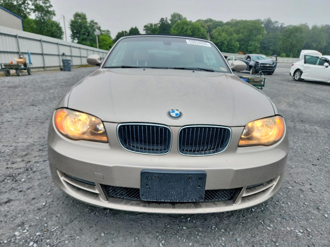 2008 Bmw 128 I Silver vin: WBAUL73578VE88502