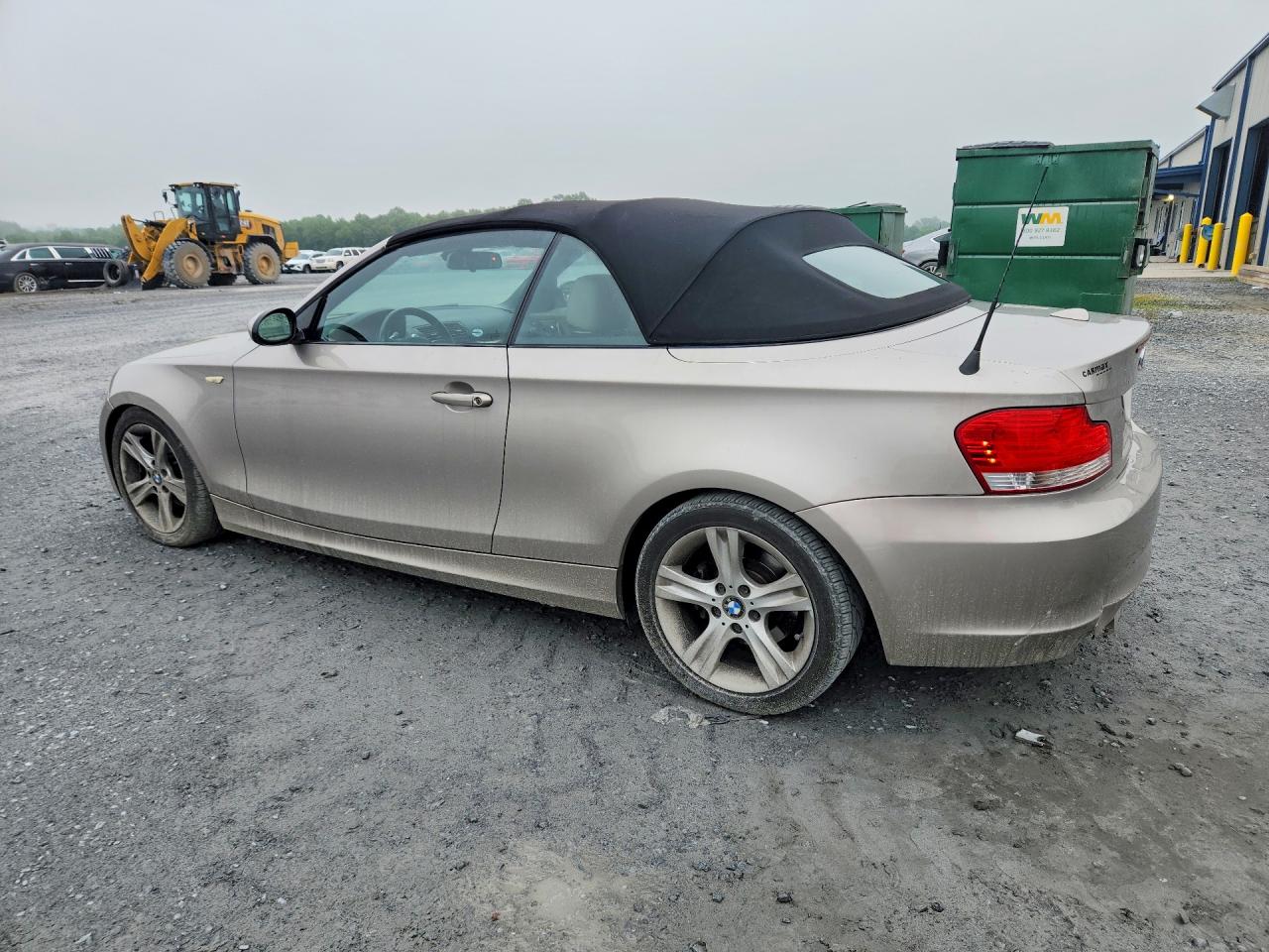 2008 Bmw 128 I Silver vin: WBAUL73578VE88502