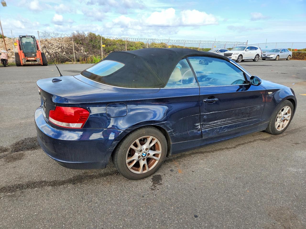 2009 Bmw 128 I Синий vin: WBAUL73579VJ75674