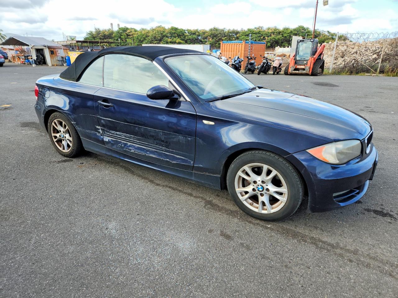 2009 Bmw 128 I Синий vin: WBAUL73579VJ75674