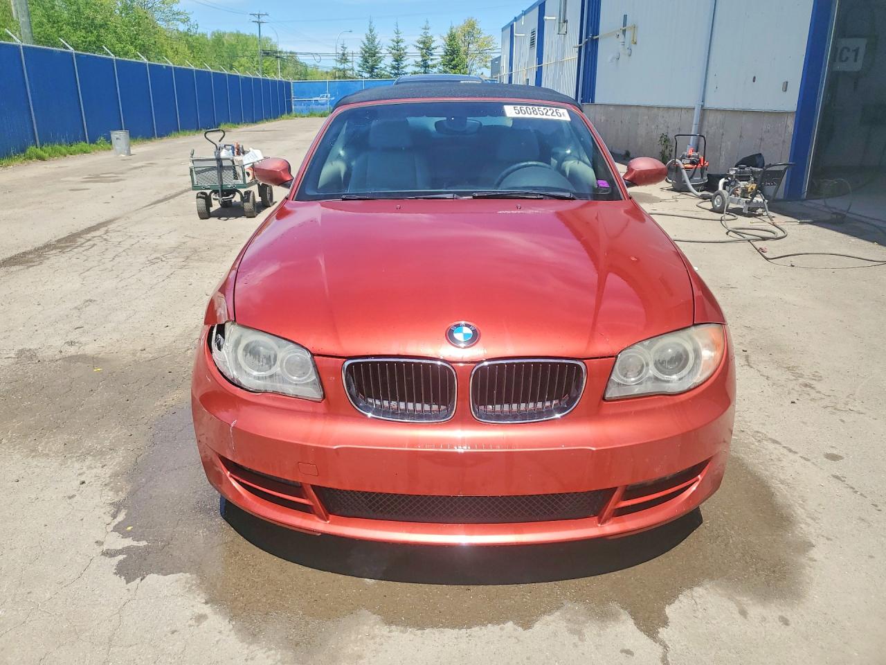 2008 Bmw 128 I Красный vin: WBAUL73598VJ74637