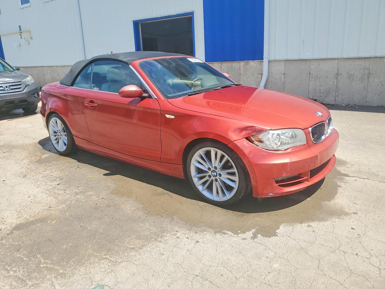 2008 Bmw 128 I Красный vin: WBAUL73598VJ74637