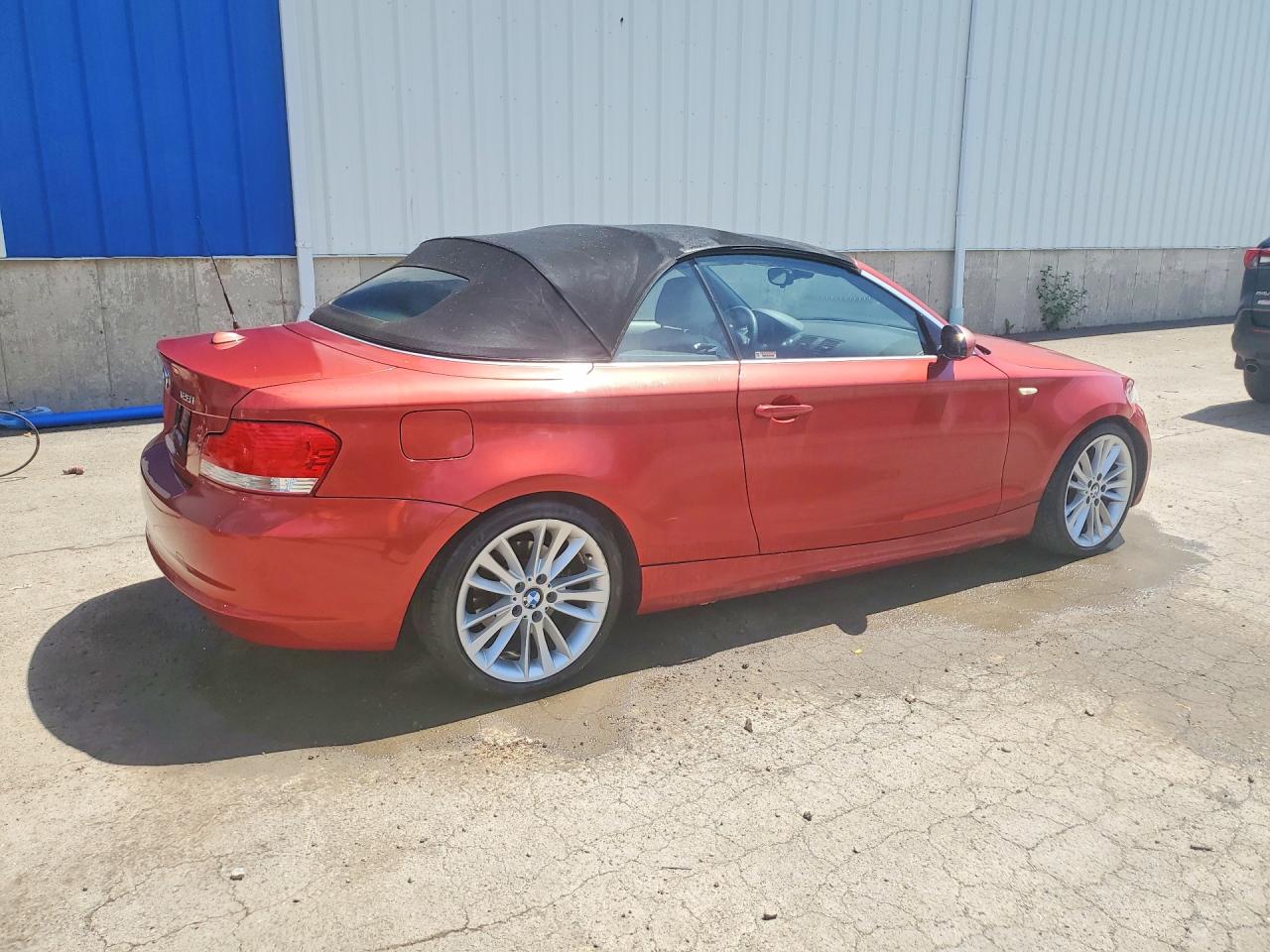 2008 Bmw 128 I Красный vin: WBAUL73598VJ74637