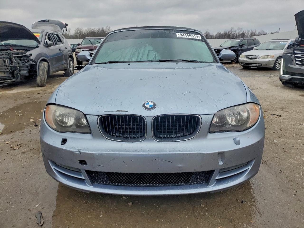 2009 Bmw 128 I Blue vin: WBAUL73599VJ76891