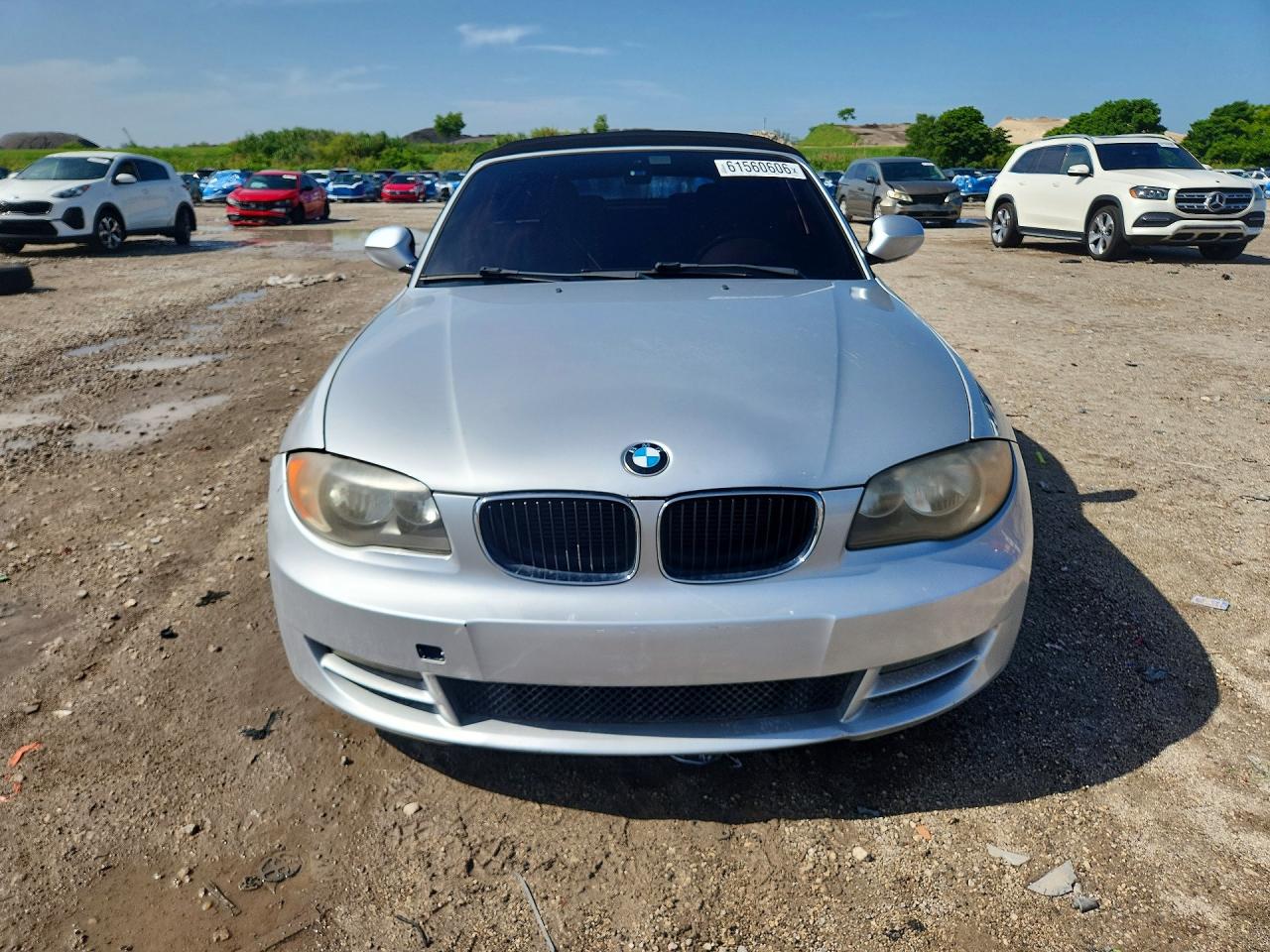 2011 Bmw 128 I Silver vin: WBAUL7C50BVM78947