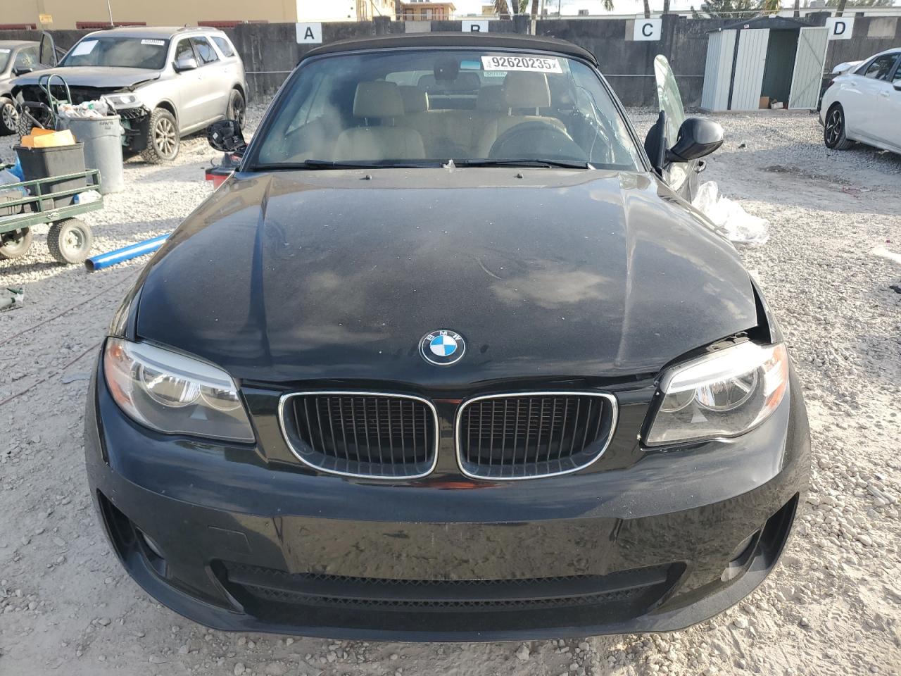 2012 Bmw 128 I Black vin: WBAUL7C50CVM81445
