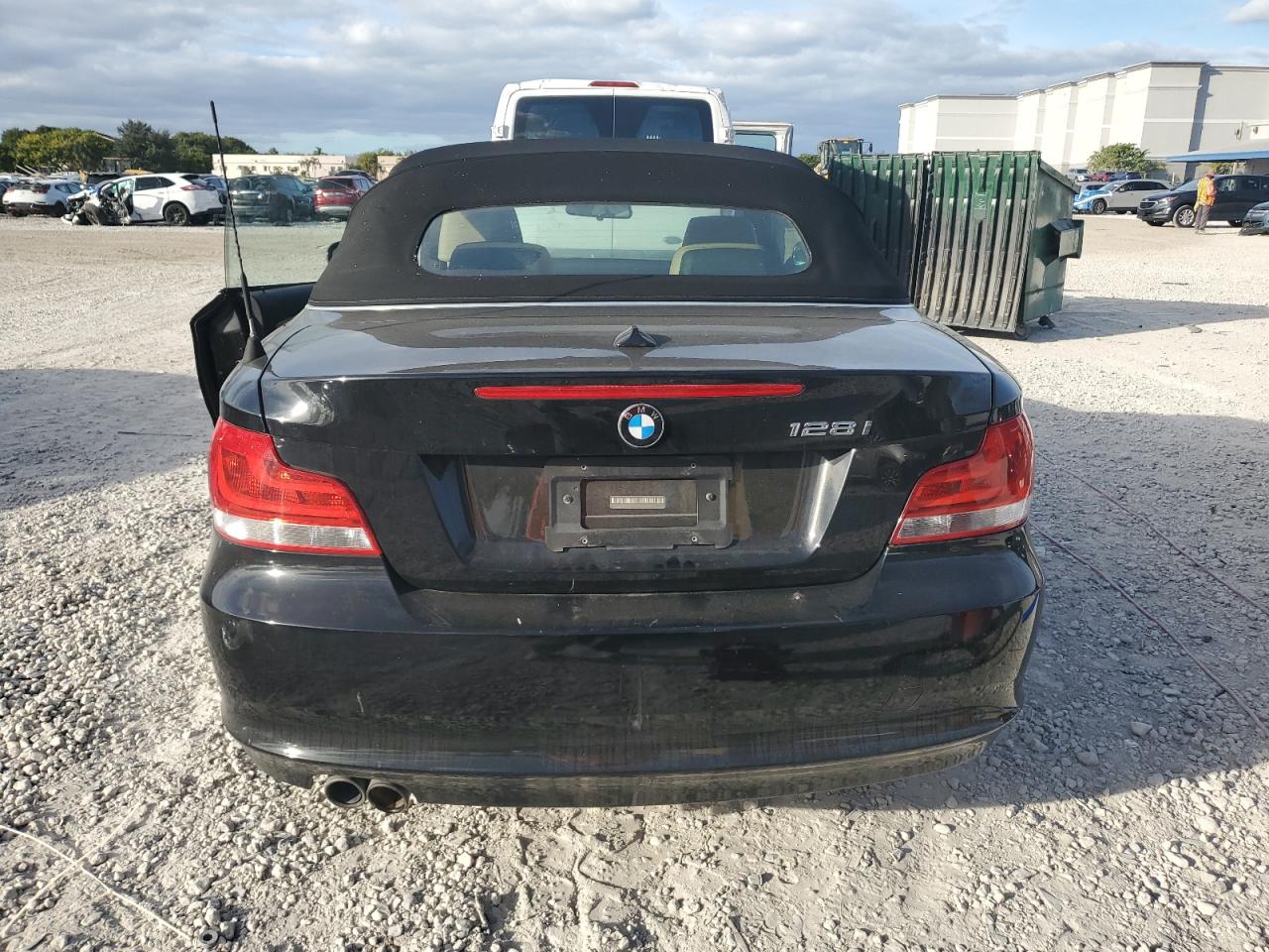 2012 Bmw 128 I Black vin: WBAUL7C50CVM81445