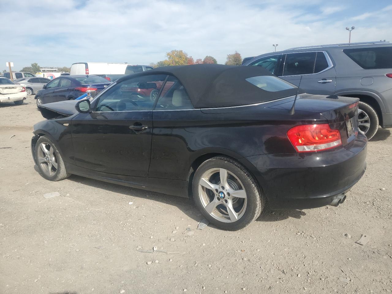 2013 Bmw 128 I Черный vin: WBAUL7C50DVU09713