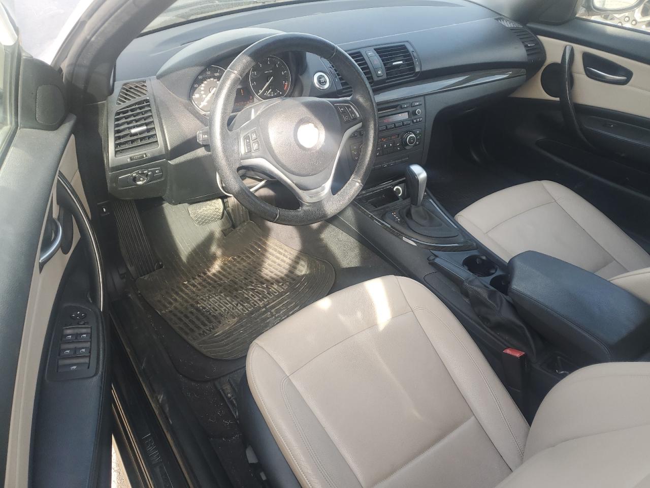 2013 Bmw 128 I Черный vin: WBAUL7C50DVU09713
