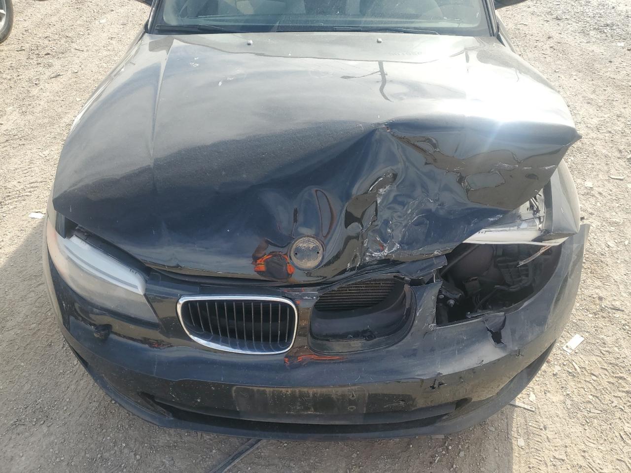 2013 Bmw 128 I Черный vin: WBAUL7C50DVU09713