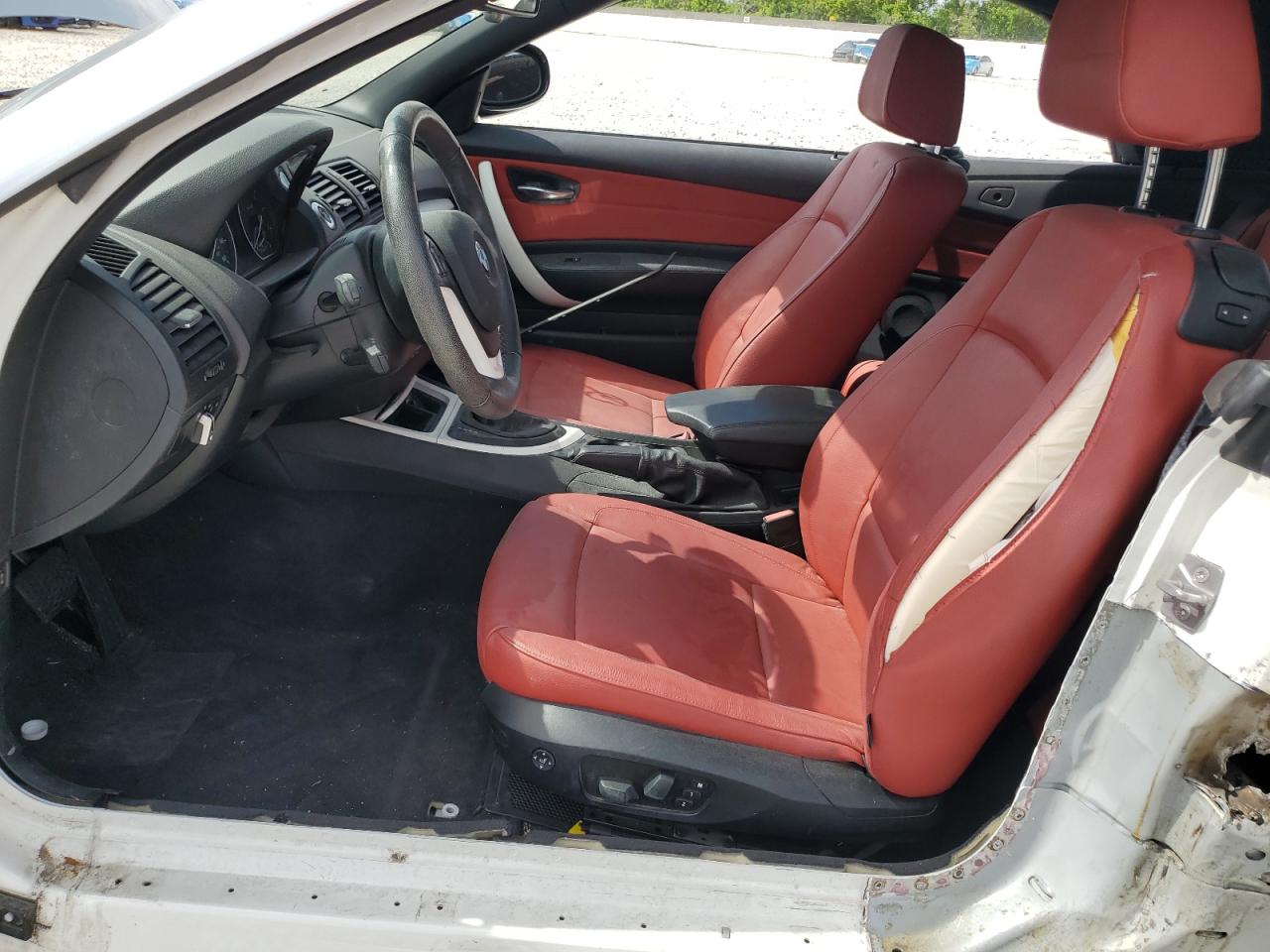 2013 Bmw 128 I White vin: WBAUL7C50DVU10151
