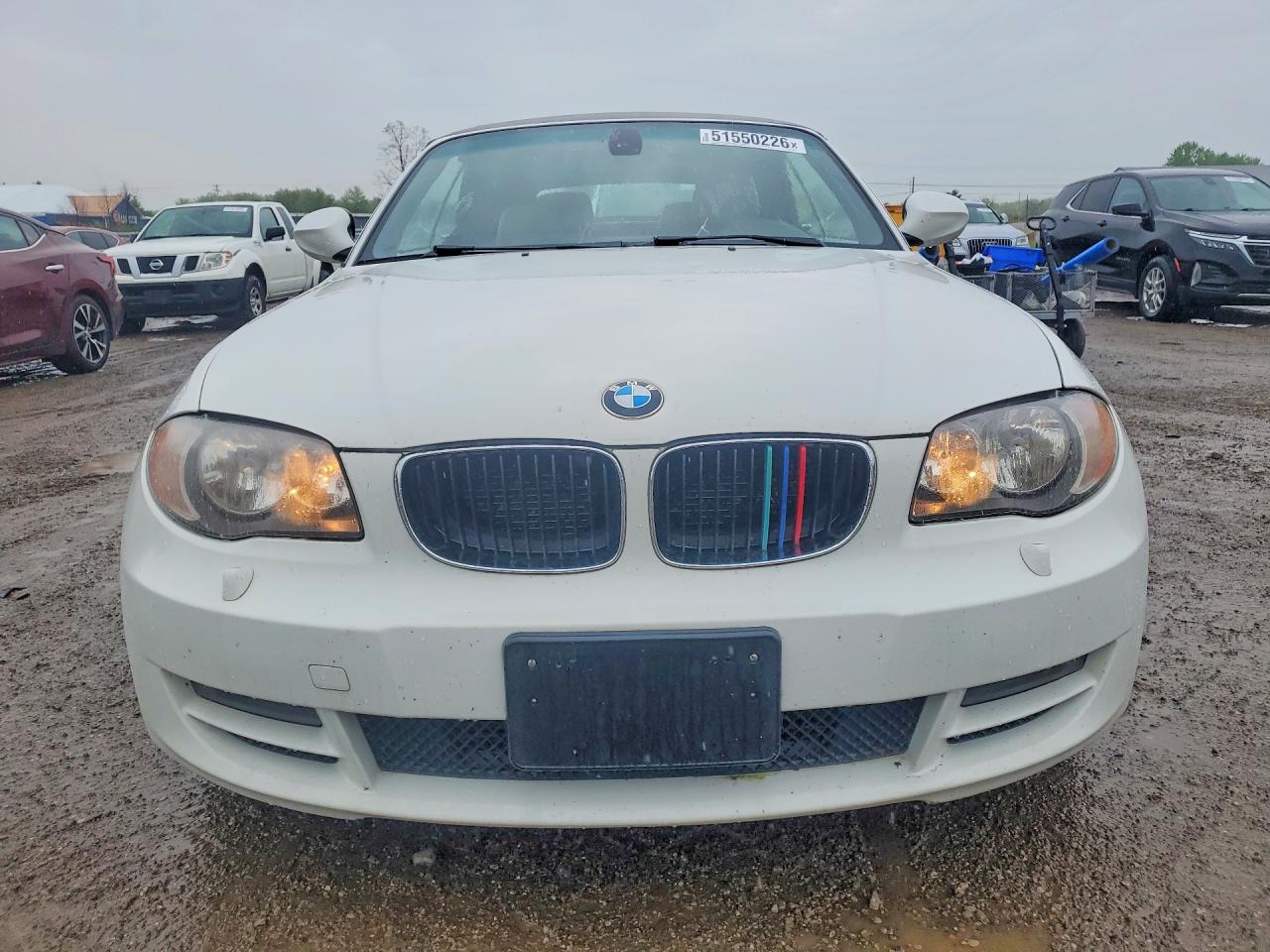 2010 Bmw 128 I White vin: WBAUL7C51AVJ78168