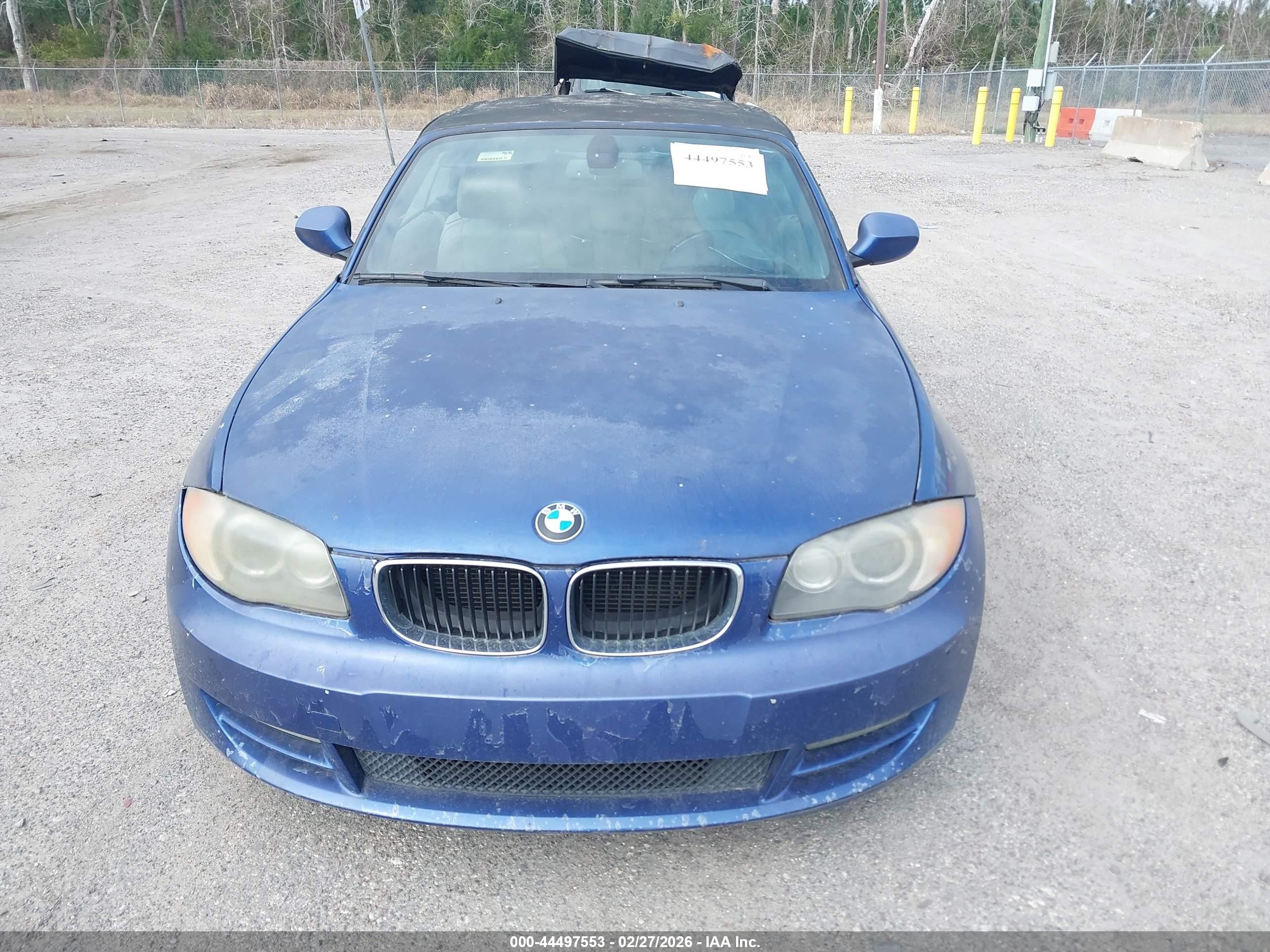 2010 Bmw 128i   Синий vin: WBAUL7C51AVJ78381