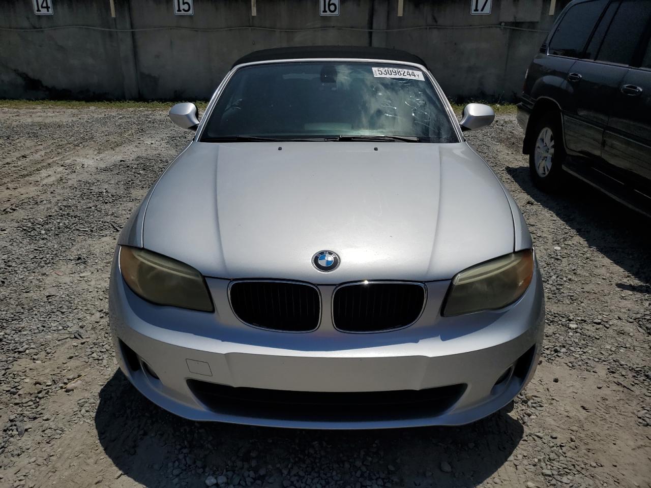 2012 Bmw 128 I Silver vin: WBAUL7C51CVM82099