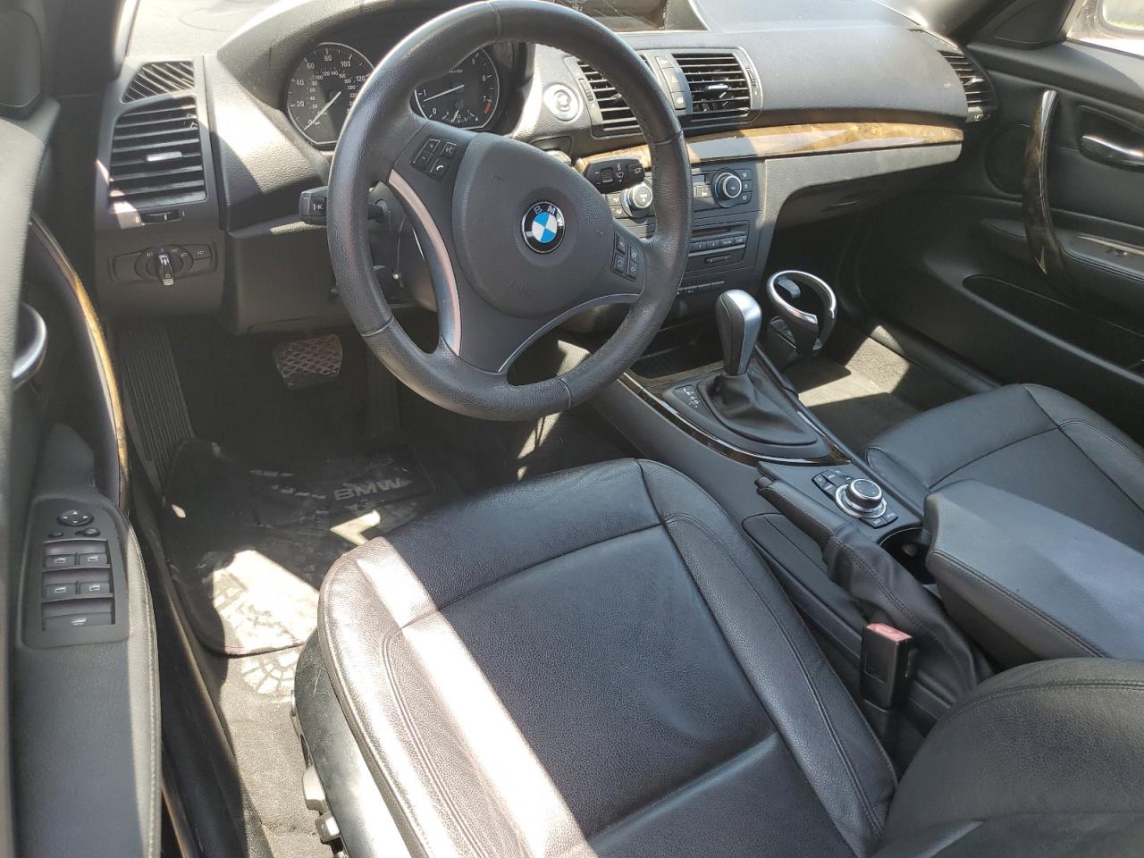 2012 Bmw 128 I Silver vin: WBAUL7C51CVM82099