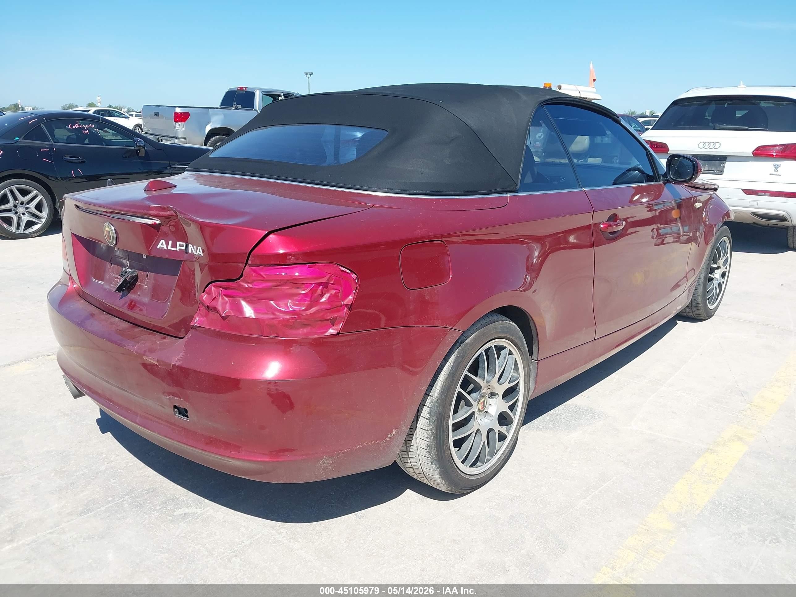 2013 Bmw 128i Red vin: WBAUL7C51DVU08442