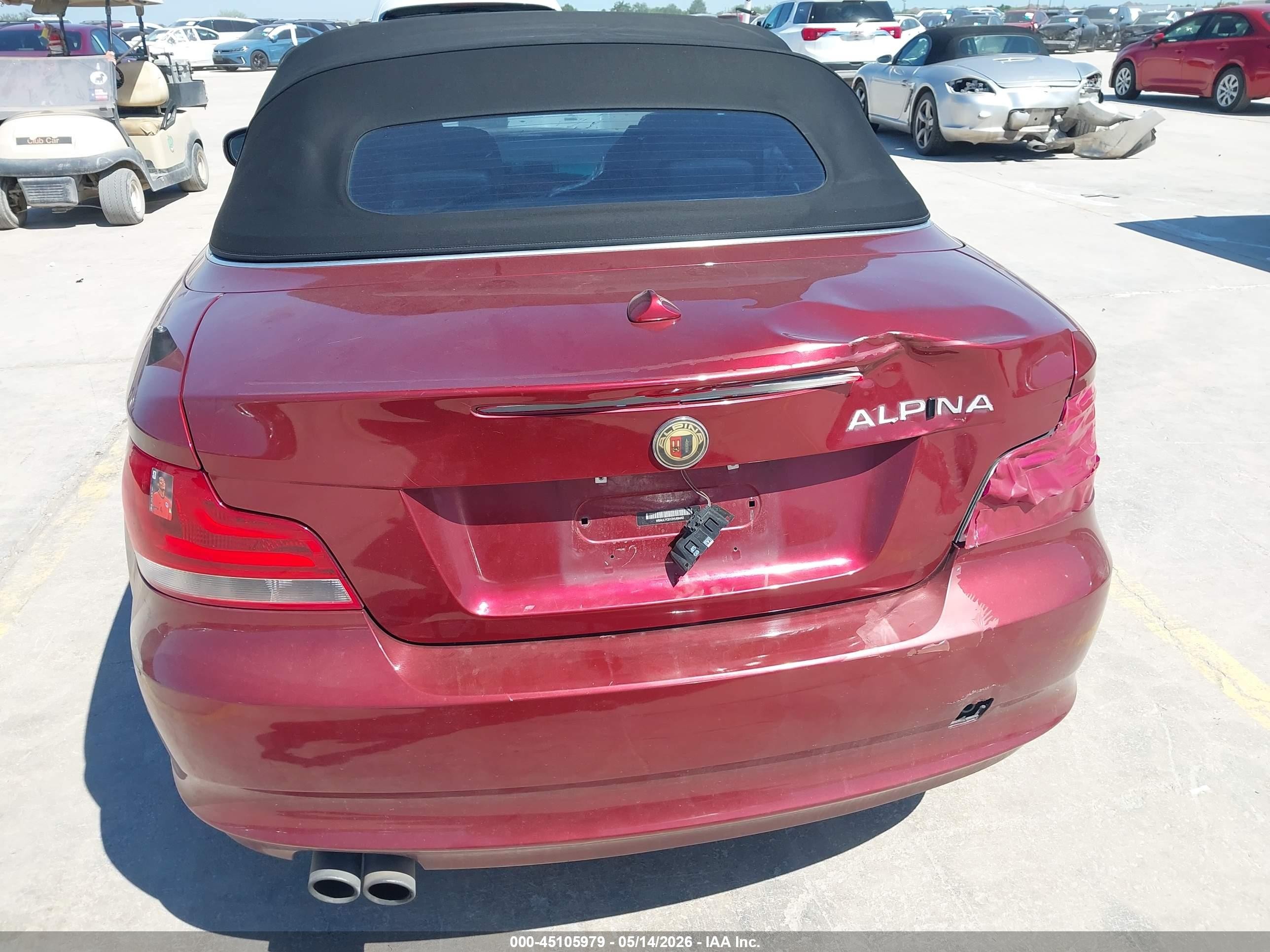 2013 Bmw 128i Red vin: WBAUL7C51DVU08442