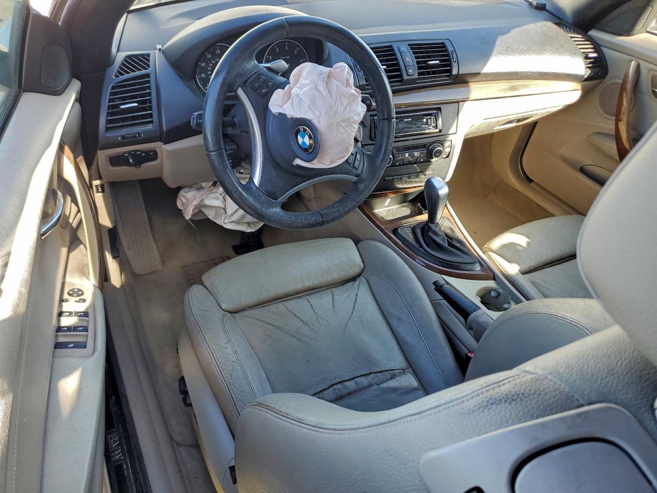 2010 Bmw 128 I White vin: WBAUL7C52AVJ77949