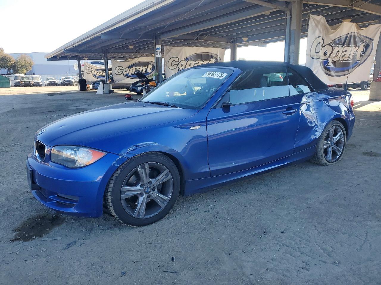 2010 Bmw 128 I Blue vin: WBAUL7C52AVJ78437