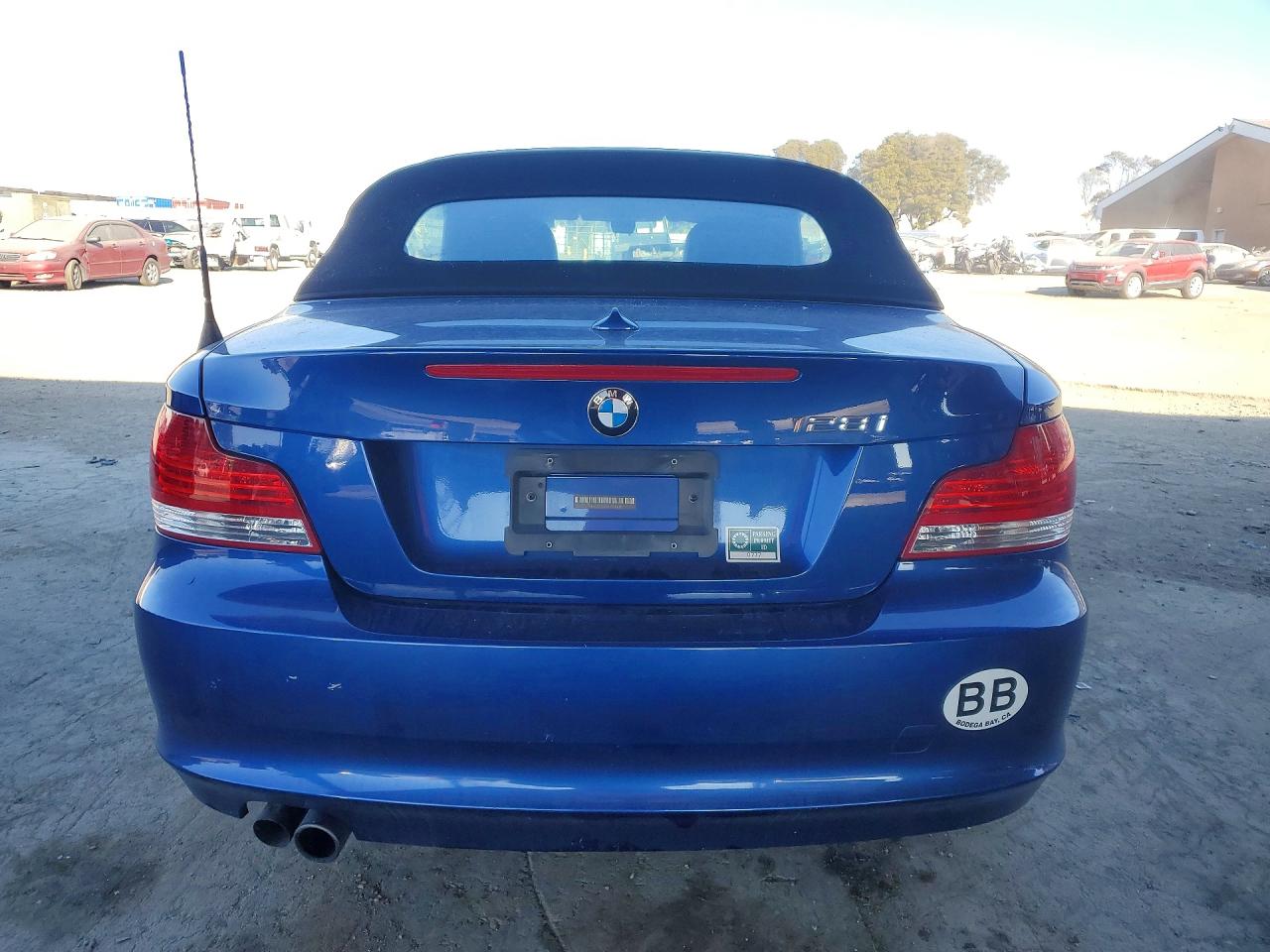 2010 Bmw 128 I Blue vin: WBAUL7C52AVJ78437