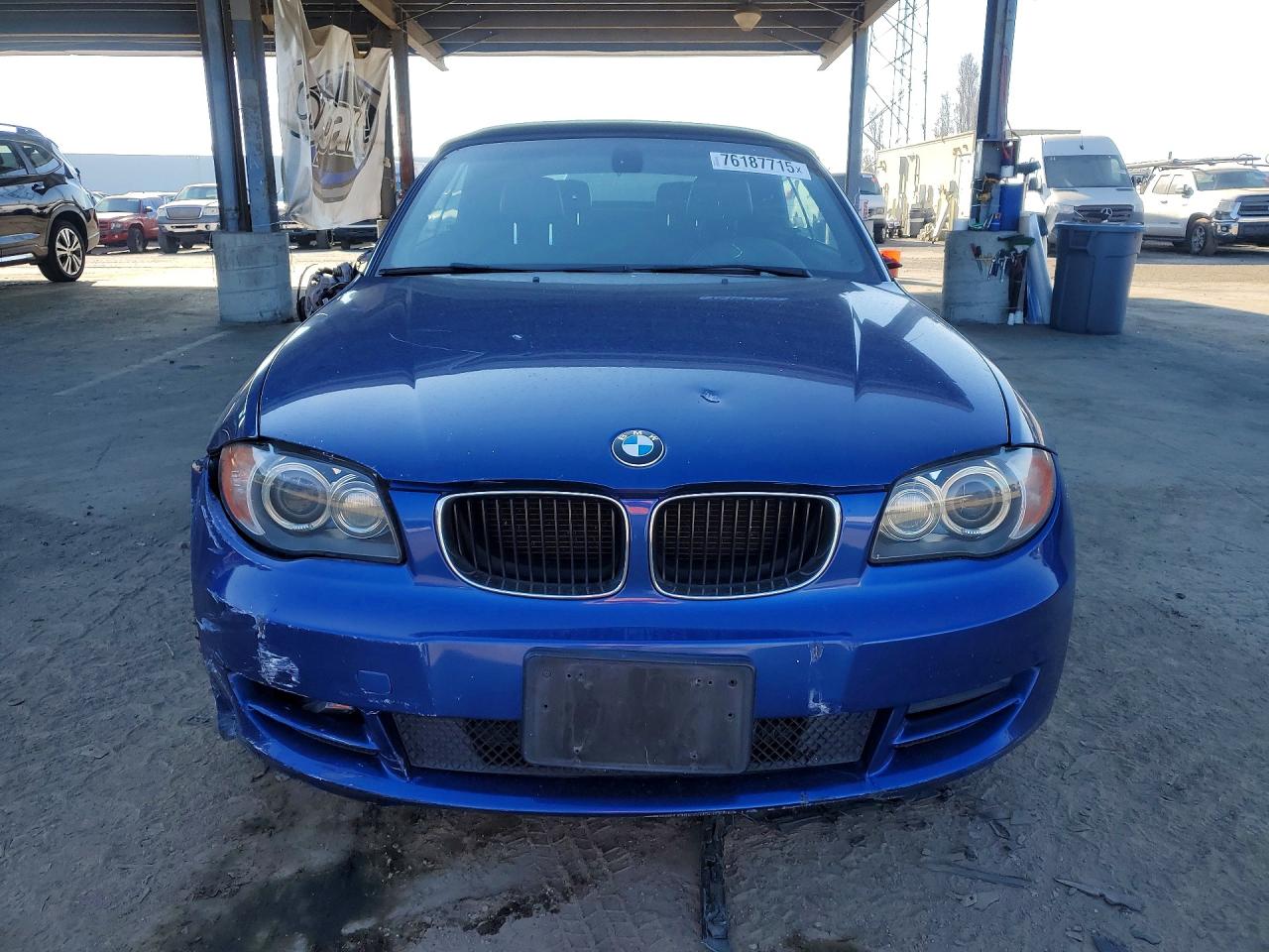 2010 Bmw 128 I Blue vin: WBAUL7C52AVJ78437