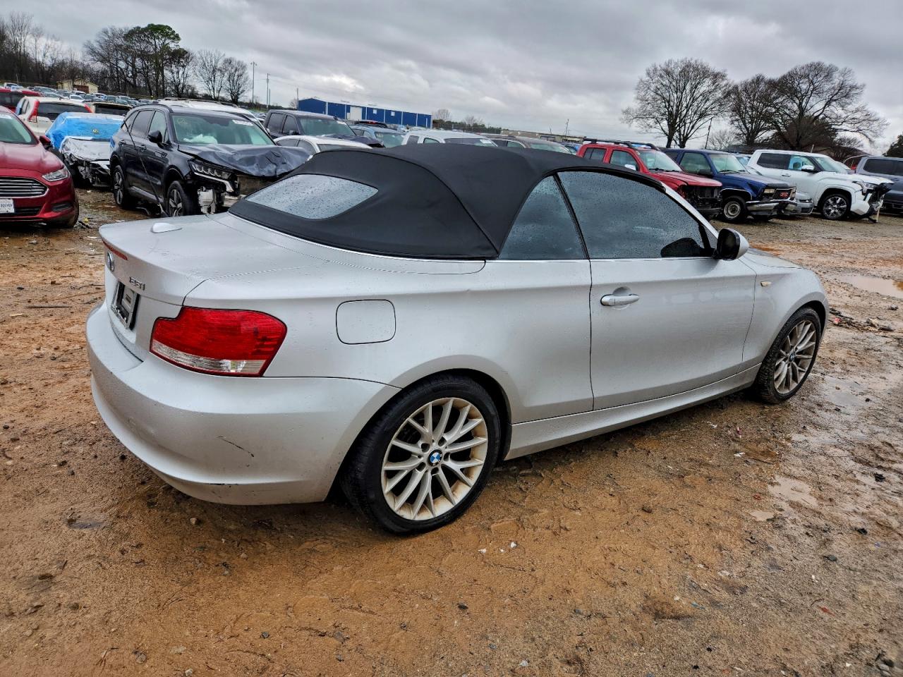 2011 Bmw 128 I Silver vin: WBAUL7C52BVJ78780