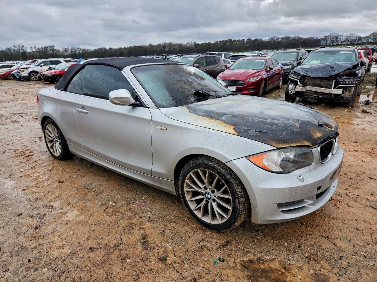 2011 Bmw 128 I Silver vin: WBAUL7C52BVJ78780