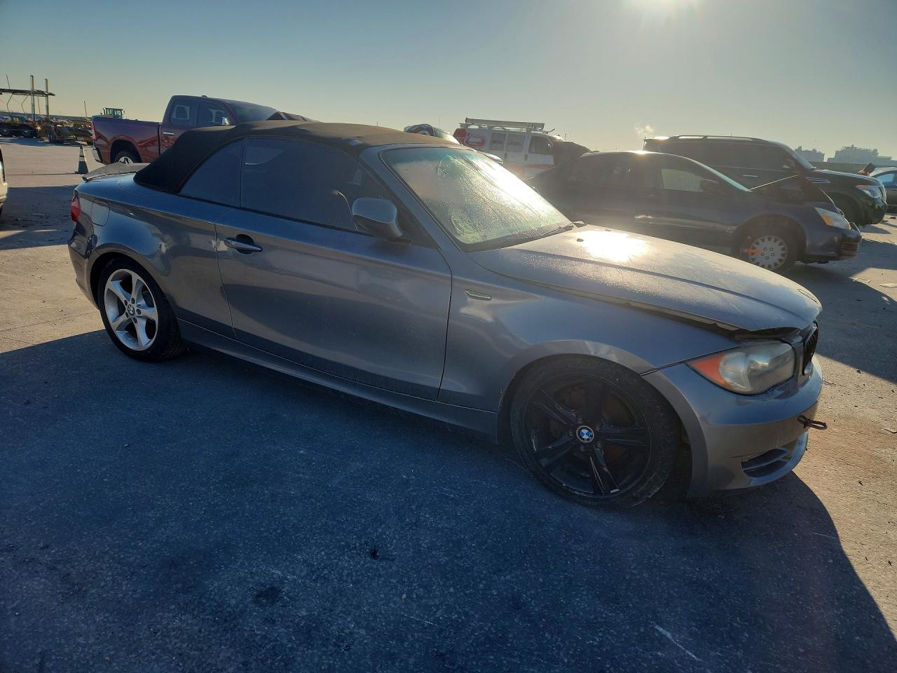 2011 Bmw 128 I Gray vin: WBAUL7C52BVM79243