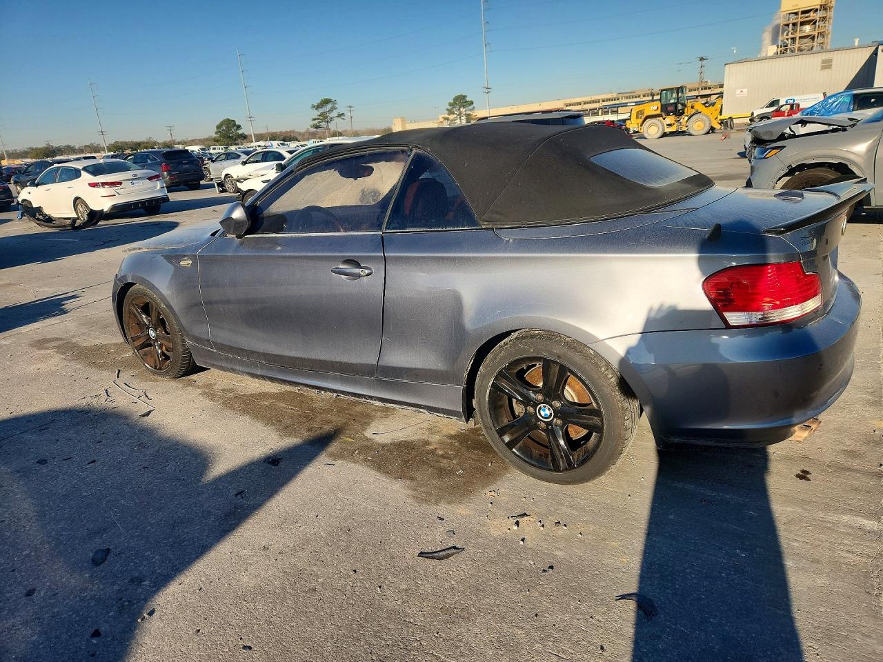 2011 Bmw 128 I Gray vin: WBAUL7C52BVM79243