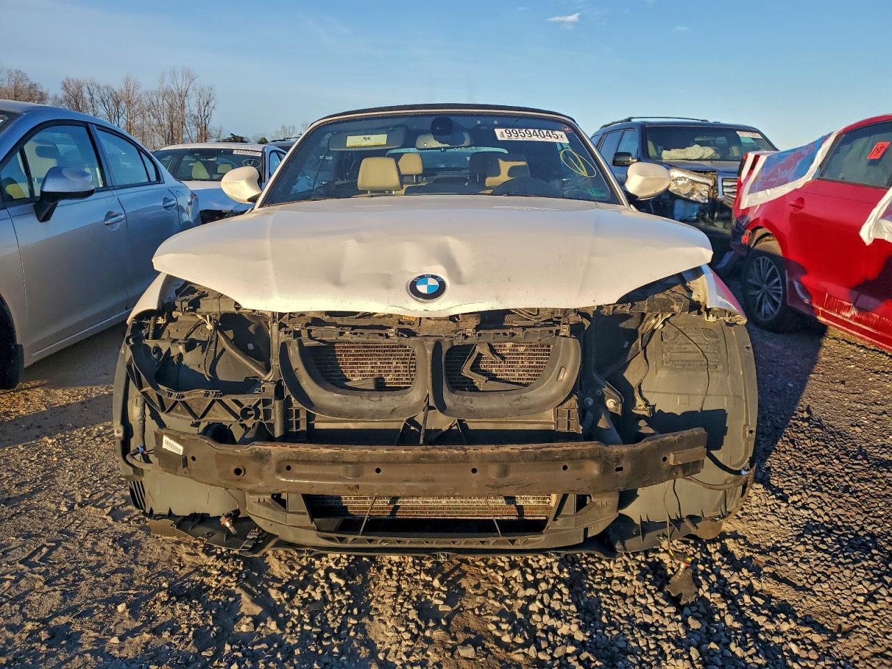 2013 Bmw 128 I White vin: WBAUL7C52DVU08921