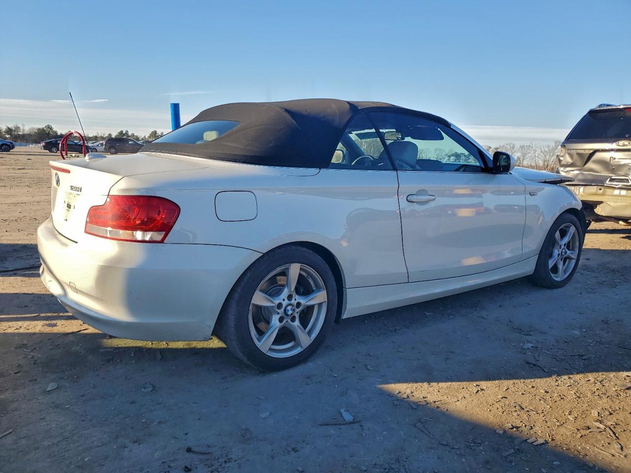 2013 Bmw 128 I White vin: WBAUL7C52DVU08921