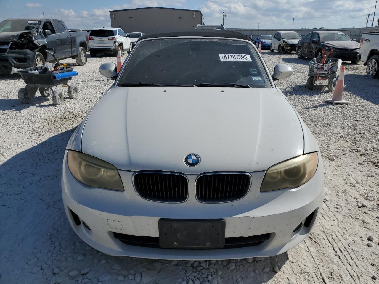 2012 Bmw 128 I White vin: WBAUL7C53CVM82735