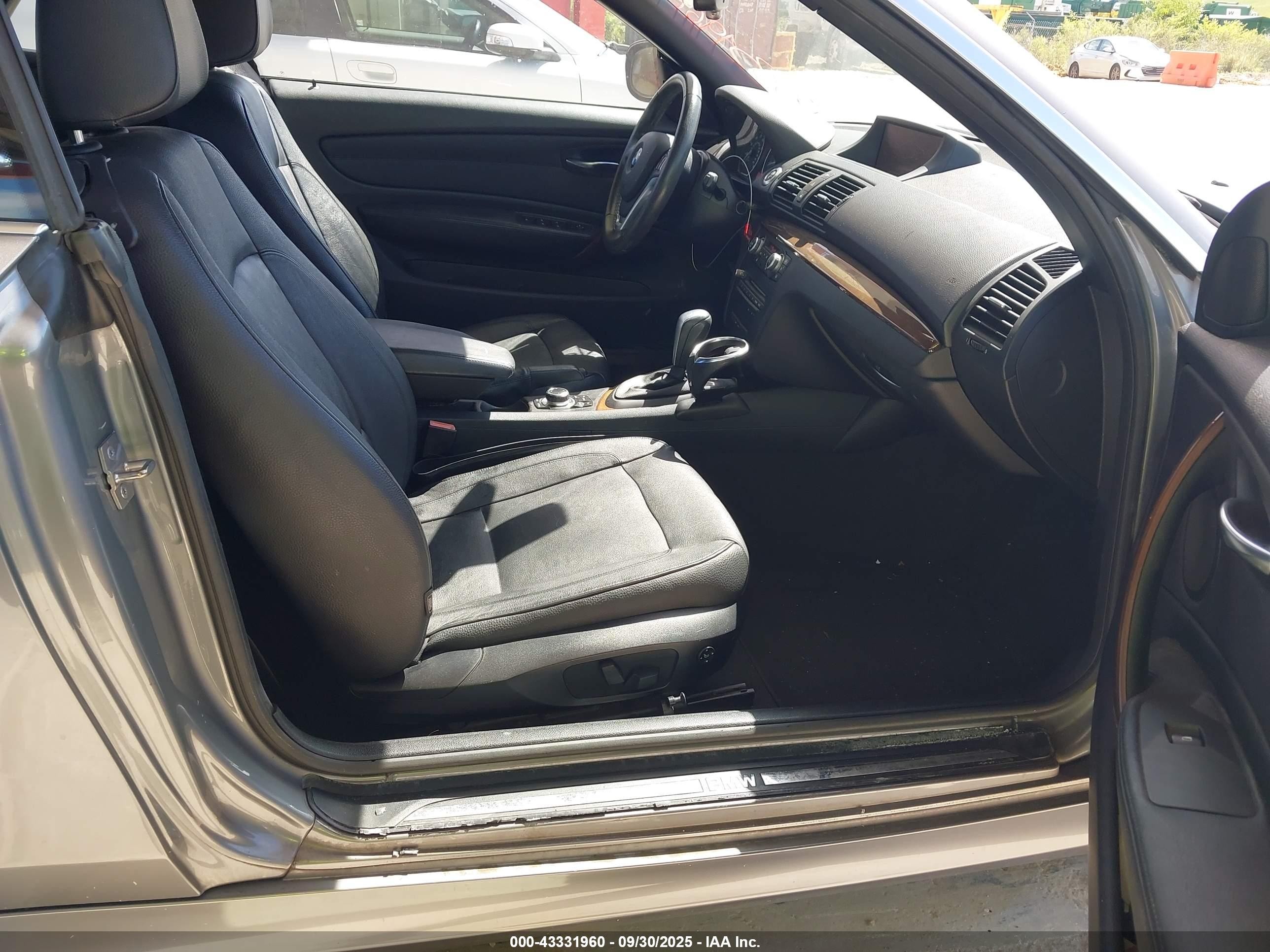 2012 Bmw 128i   Gray vin: WBAUL7C53CVM83500