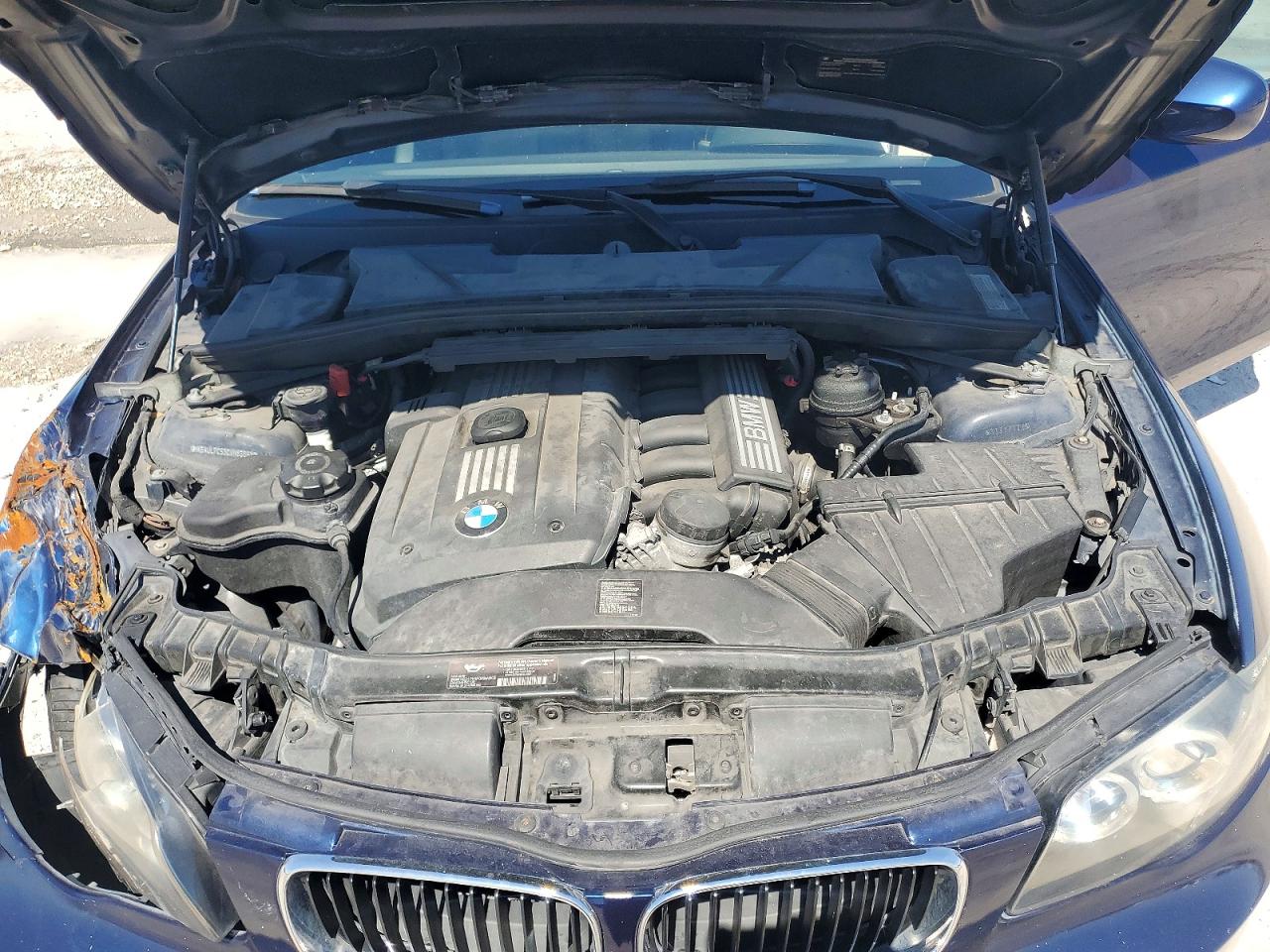 2012 Bmw 128 I Blue vin: WBAUL7C53CVM83691