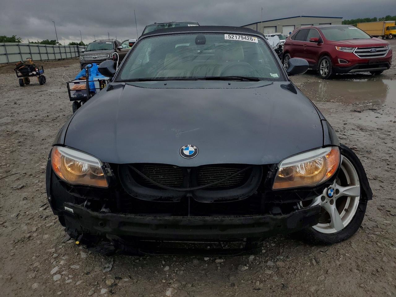 2013 Bmw 128 I Черный vin: WBAUL7C53DVU09723