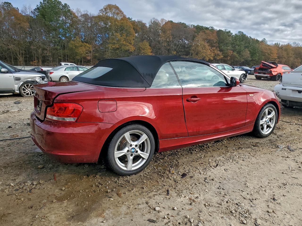 2013 Bmw 128 I Burgundy vin: WBAUL7C53DVU10175
