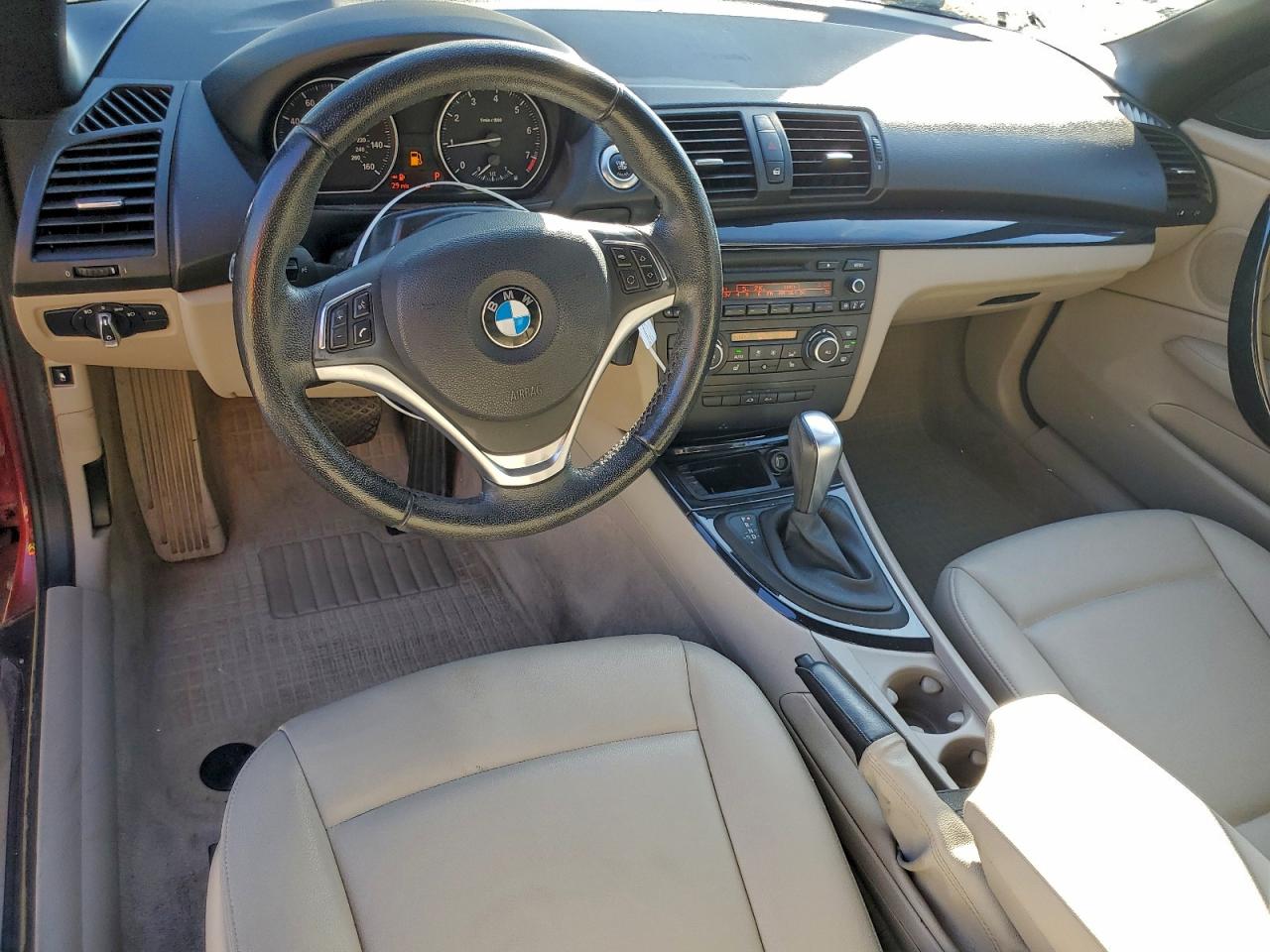 2013 Bmw 128 I Burgundy vin: WBAUL7C53DVU10175