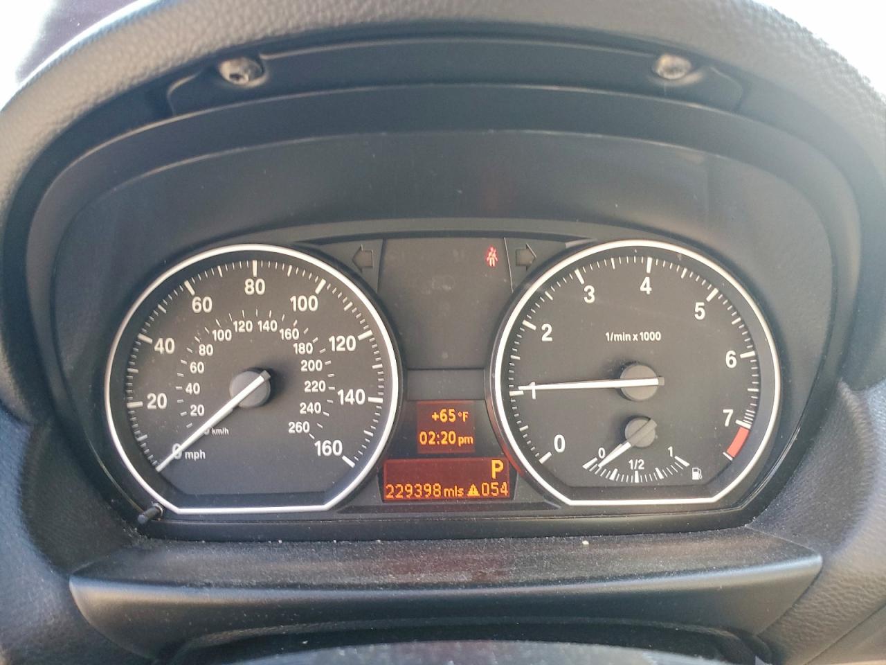 2013 Bmw 128 I Burgundy vin: WBAUL7C53DVU10175