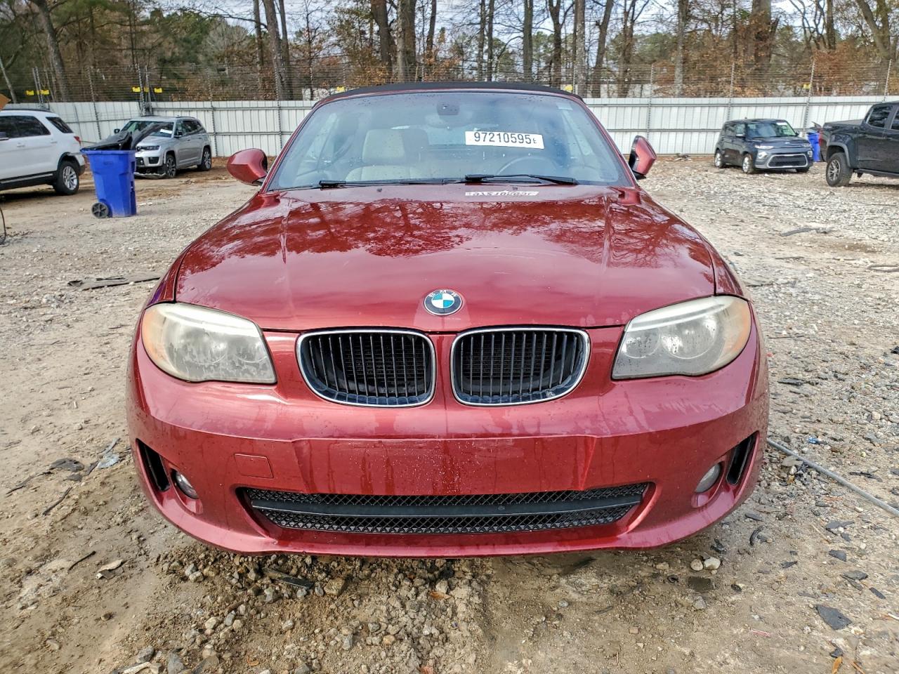 2013 Bmw 128 I Burgundy vin: WBAUL7C53DVU10175