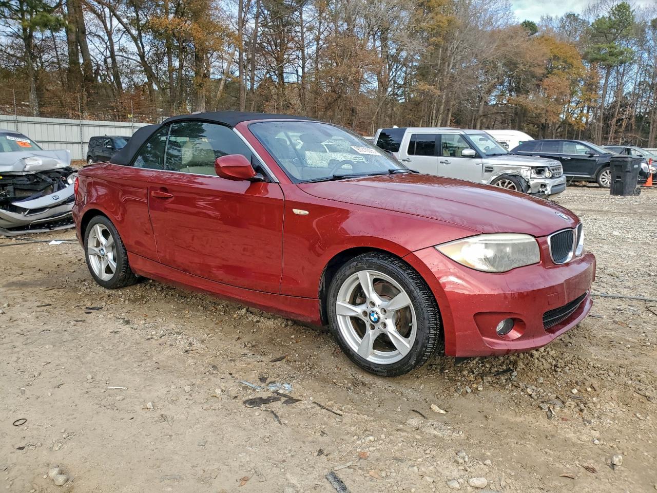 2013 Bmw 128 I Burgundy vin: WBAUL7C53DVU10175