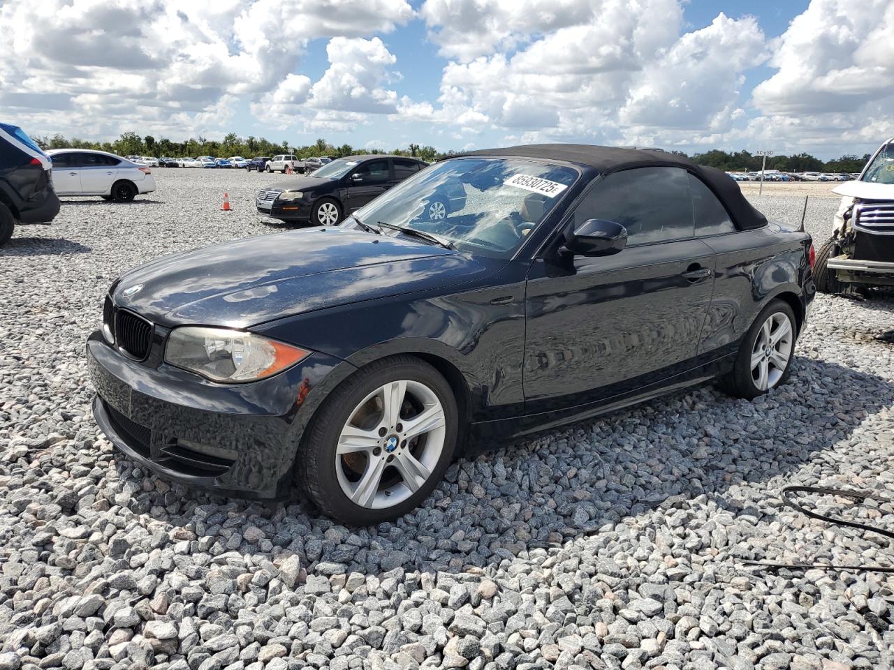 2010 Bmw 128 I Black vin: WBAUL7C54AVJ77645