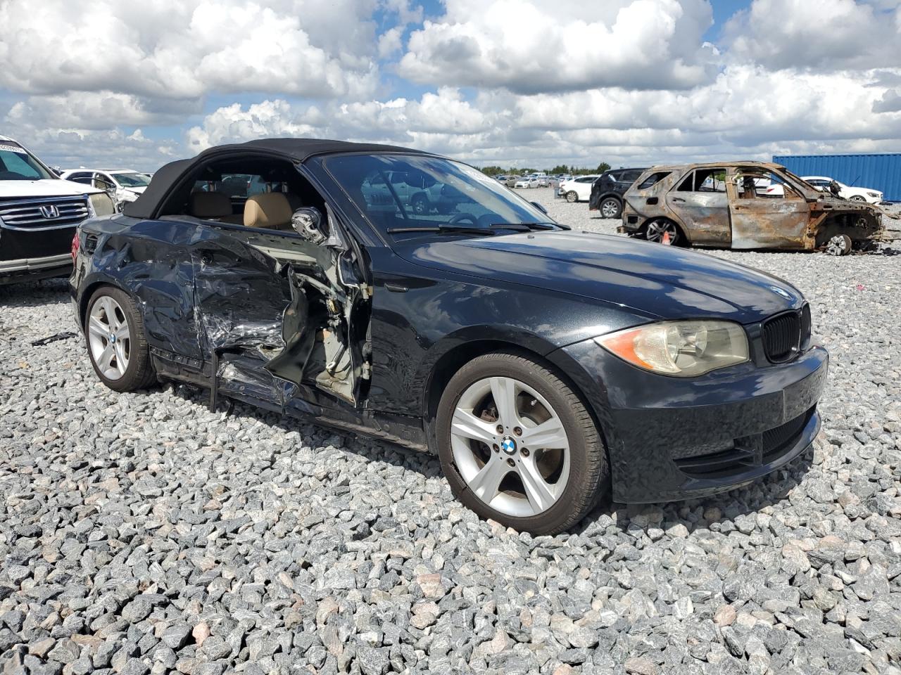 2010 Bmw 128 I Black vin: WBAUL7C54AVJ77645