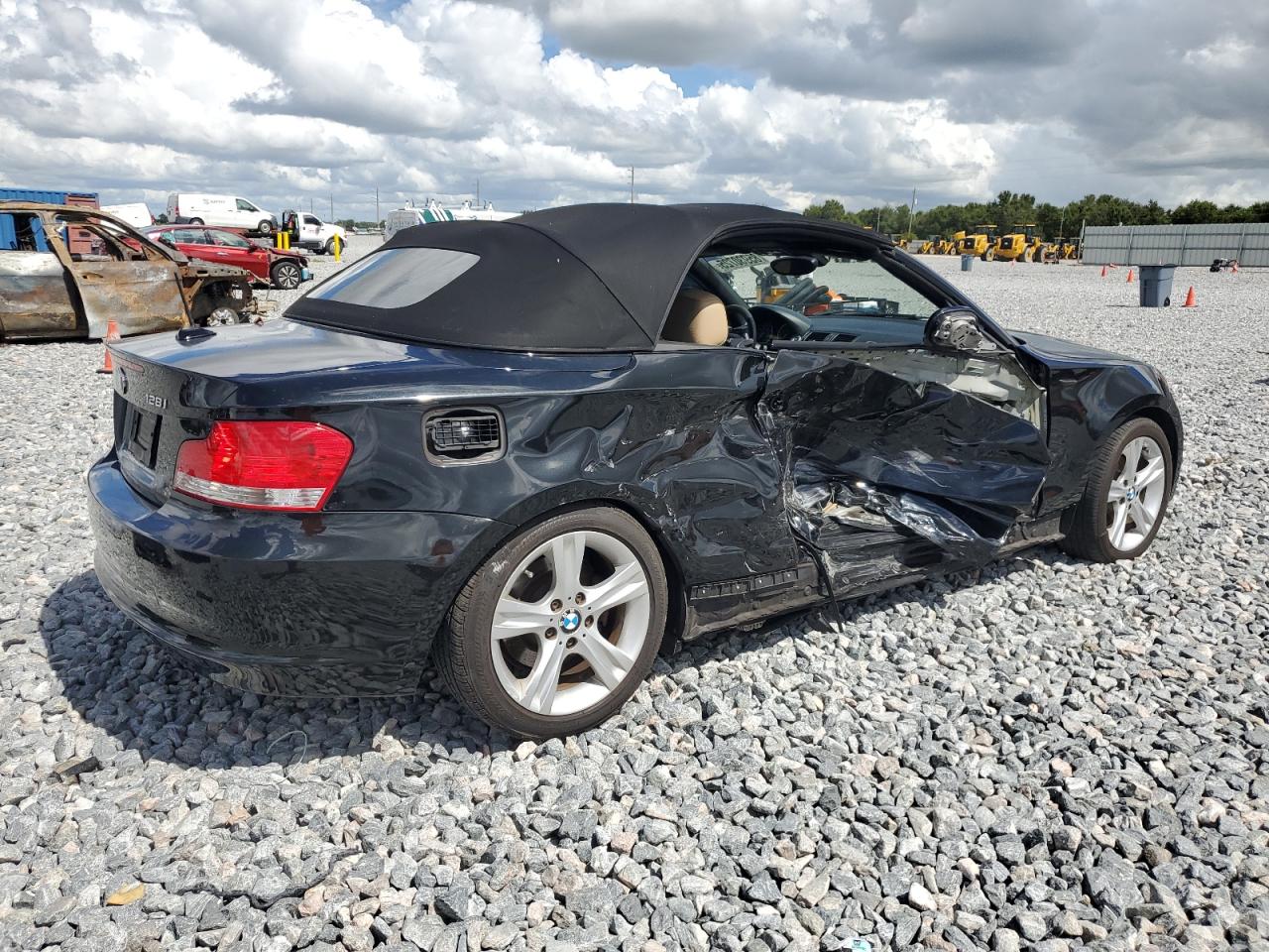 2010 Bmw 128 I Black vin: WBAUL7C54AVJ77645