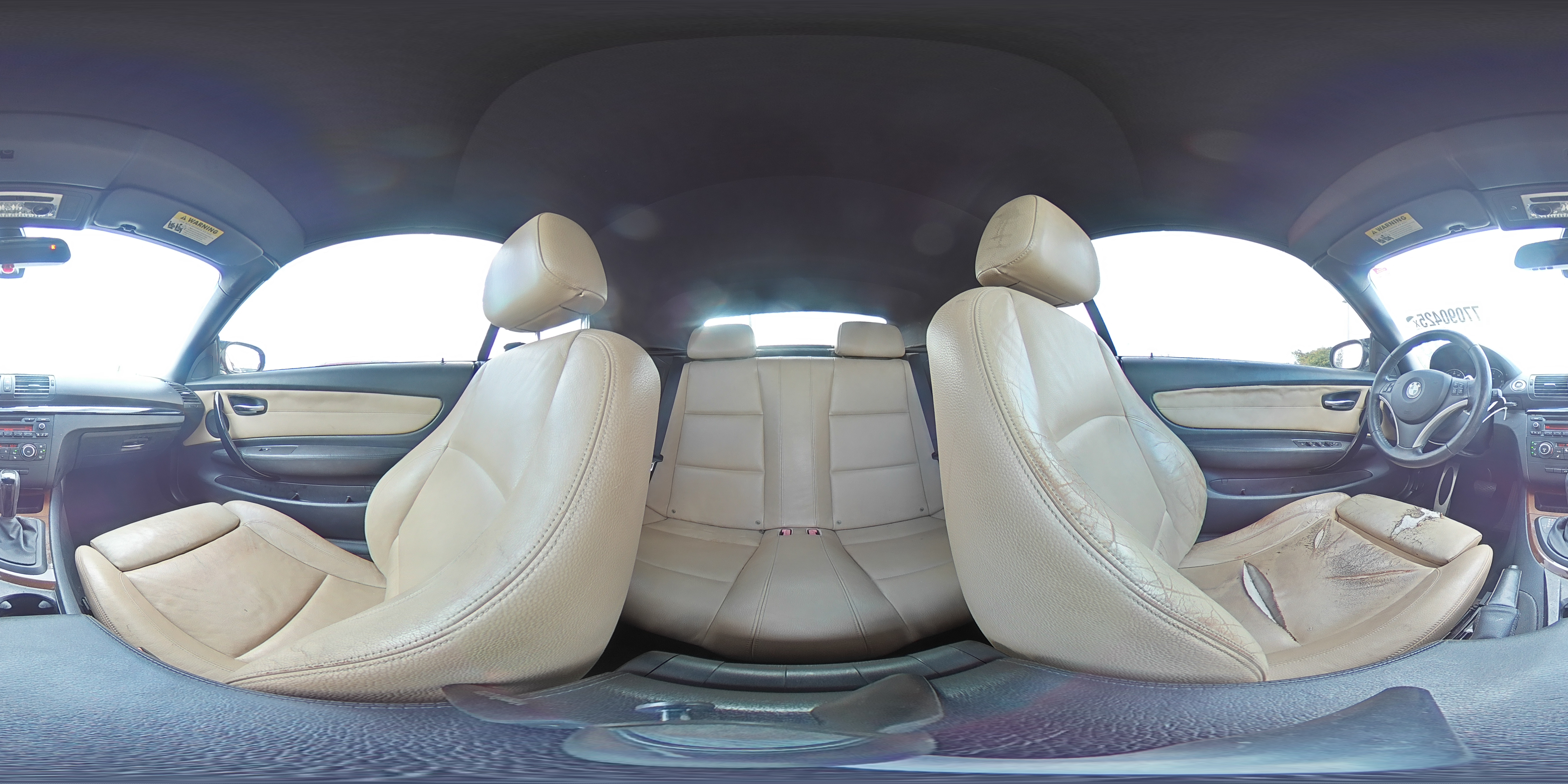 2011 Bmw 128 I White vin: WBAUL7C54BVM80393